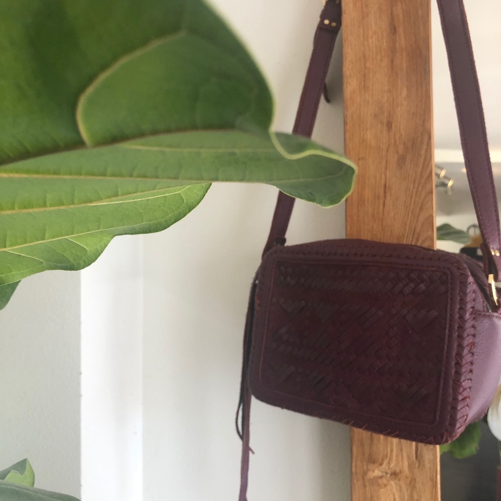 Cleobella Crossbody Deep Maroon